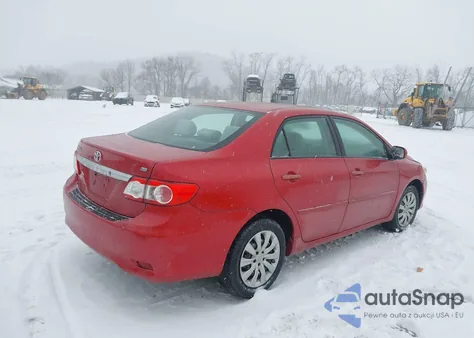 2012 Toyota Corolla Le z USA, uszkodzony, nr VIN 2T1BU4EE5CC755096